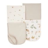 Set de Paños de Hombro 4pc Naturaleza
